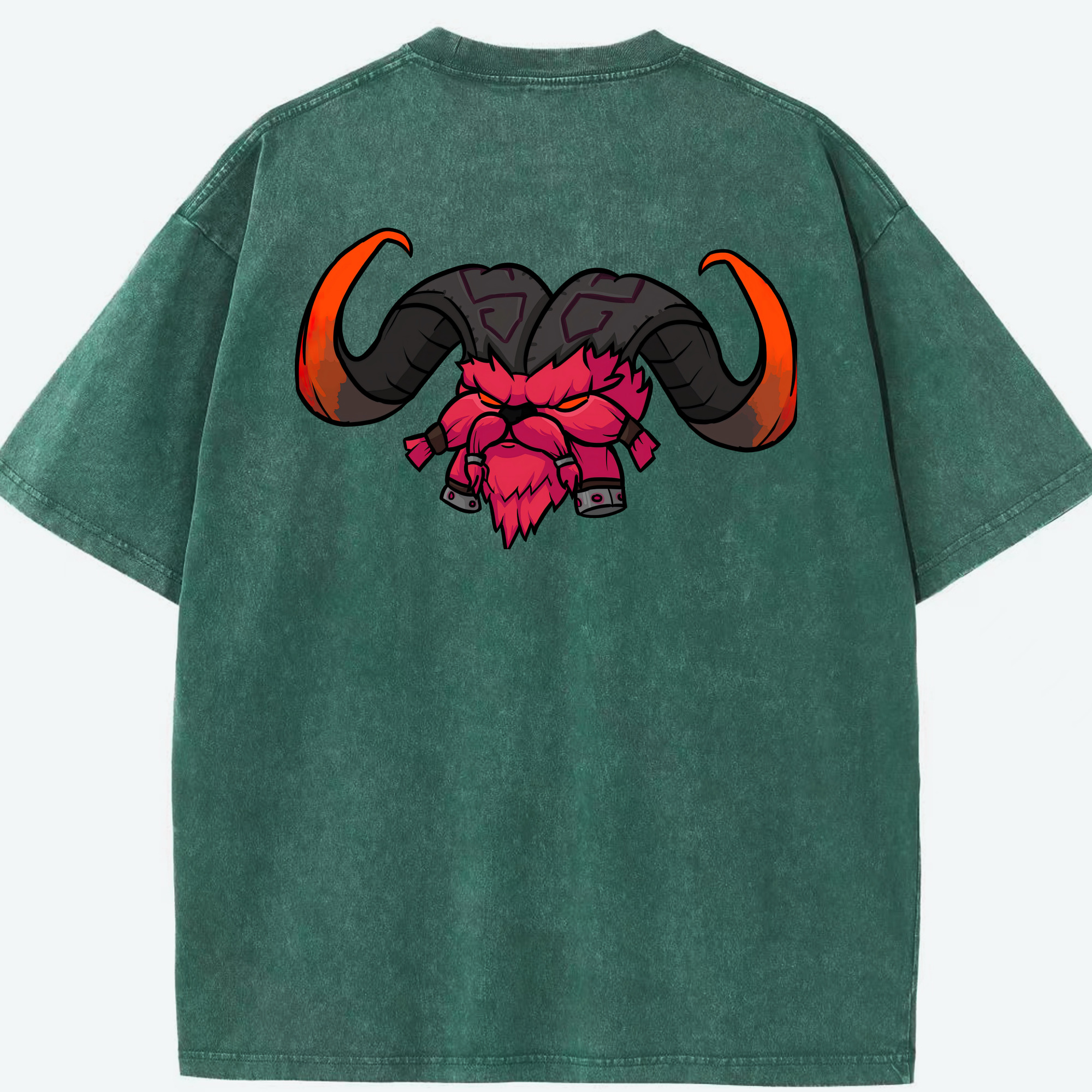 リーグ・オブ・レジェンド League of Legends LOL 綿100% ヴィンテージ風 半袖Tシャツ（背面プリント）